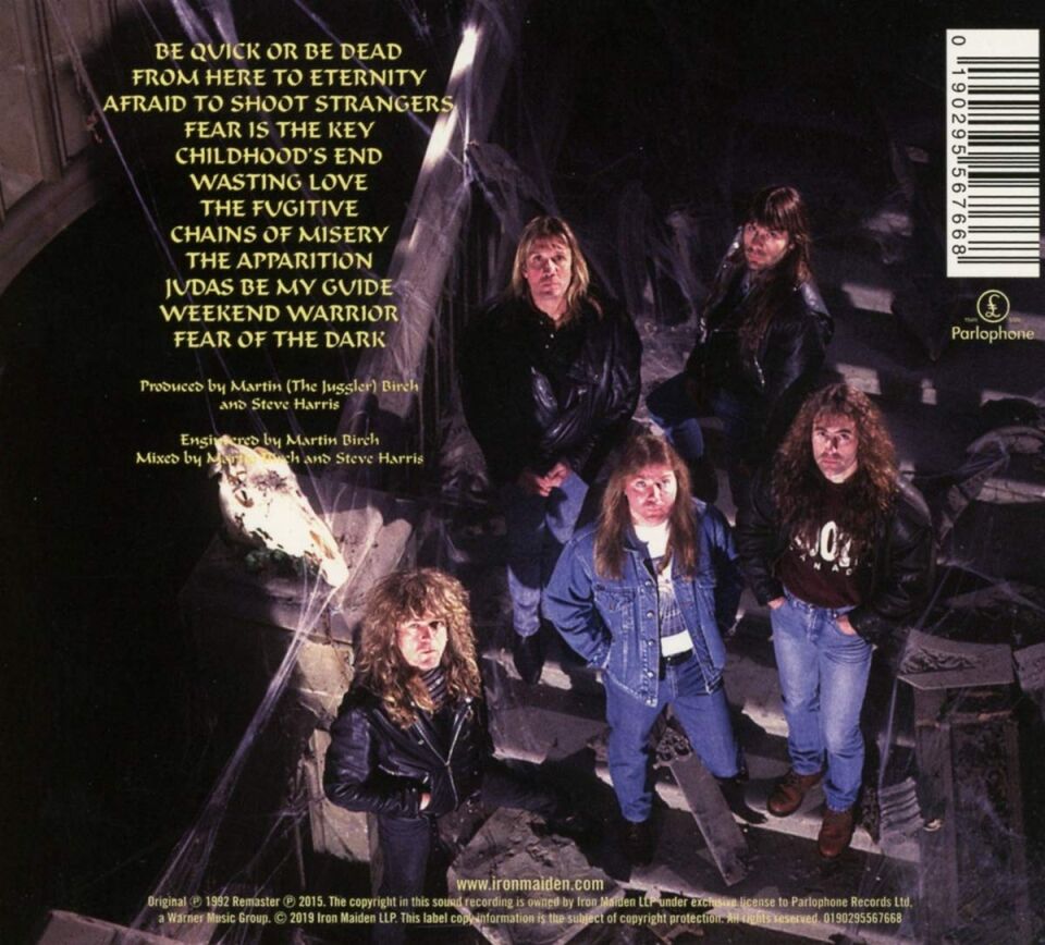 IRON MAIDEN - FEAR OF THE DARK (1992) - CD 2019 EDITION DIGIPACK / AMBALAJINDA SIFIR