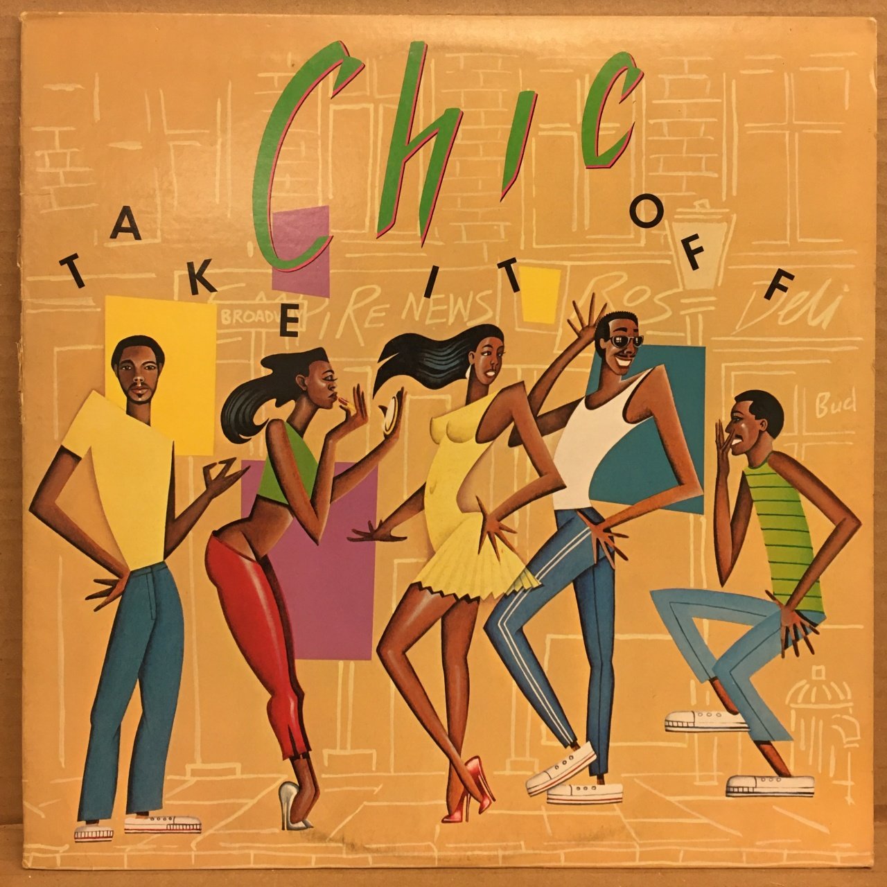 CHIC - TAKE IT OFF (NILE RODGERS) 1981 2.EL PLAK