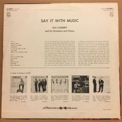 RAY CONNIFF - SAY IT WITH MUSIC (A TOUCH OF LATIN) 2.EL PLAK