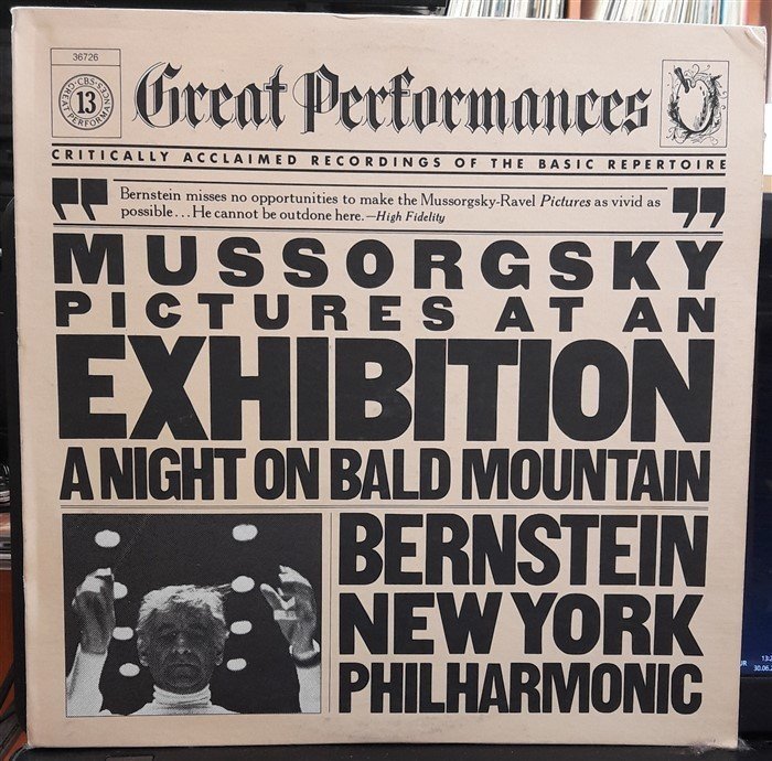 MUSSORGSKY: PICTURES AT AN EXHIBITION, A NIGHT ON BALD MOUNTAIN, NEW YORK PHILHARMONIC, LEONARD BERNSTEIN (1981) - 2.EL PLAK