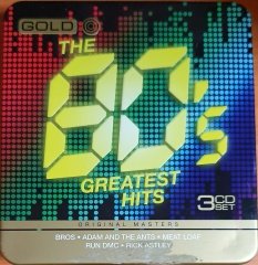 THE 80'S GREATEST HITS / BANGLES, TOTO, MARTIKA, RUN DMC, EUROPE, SPAGNA, PAUL YOUNG, THE JACKSONS (2009) - 3CD BOX SET 2.EL