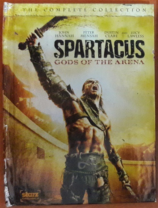 SPARTACUS GODS OF THE ARENA THE COMPLETE COLLECTION - DVD 2.EL TR ALTYAZI YOKTUR 1. BÖLGE