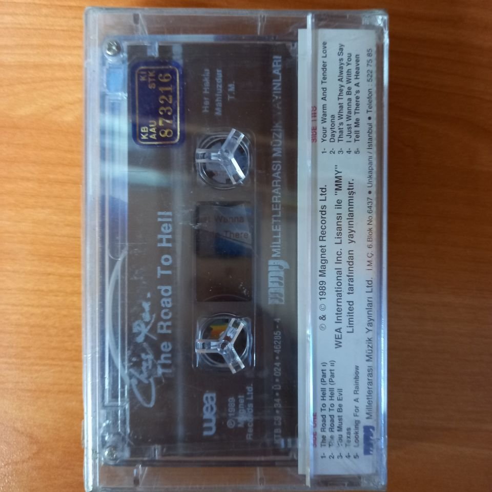 CHRIS REA - THE ROAD TO HELL (1989) - KASET SIFIR