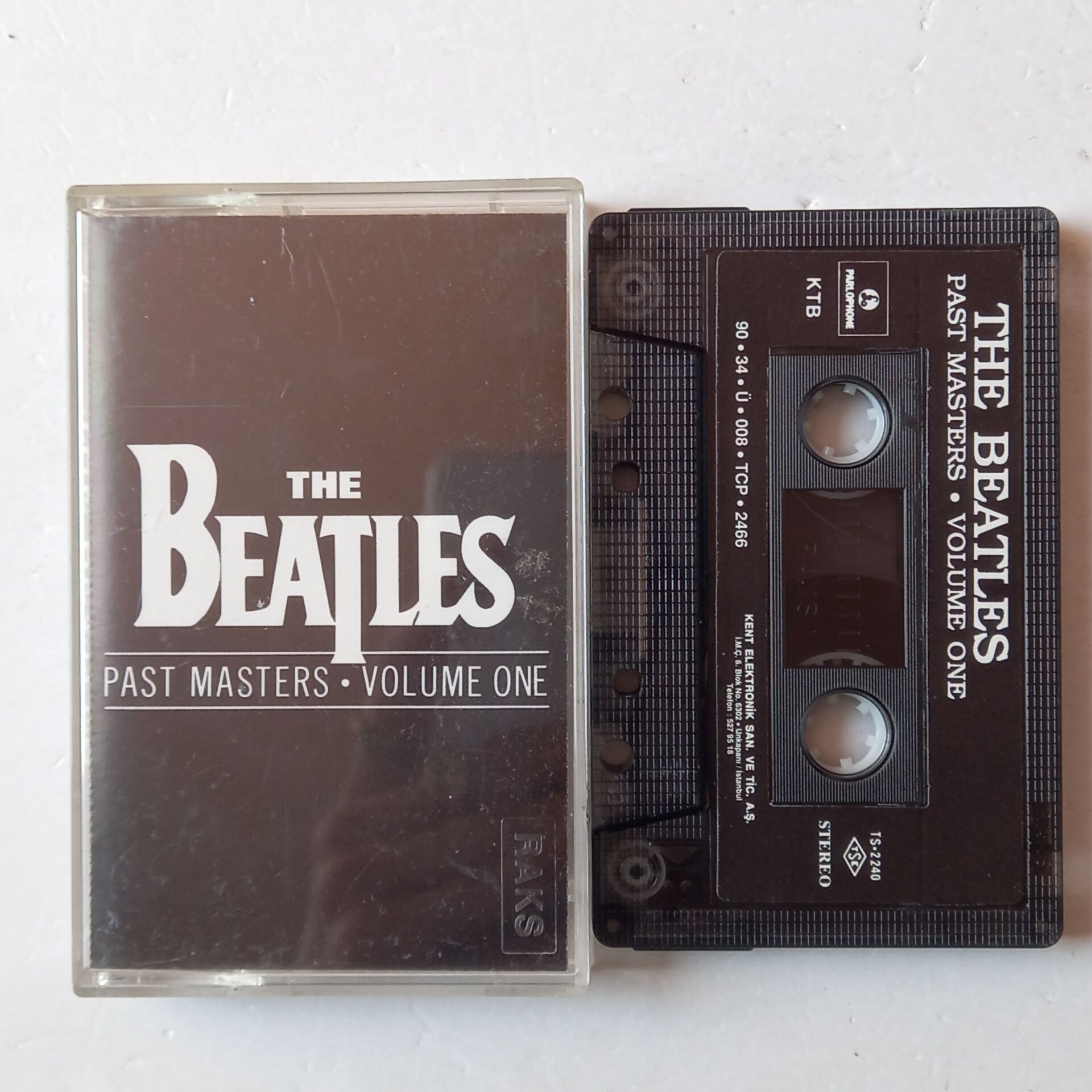 THE BEATLES - PAST MASTERS / VOLUME ONE (1990) - KASET 2.EL