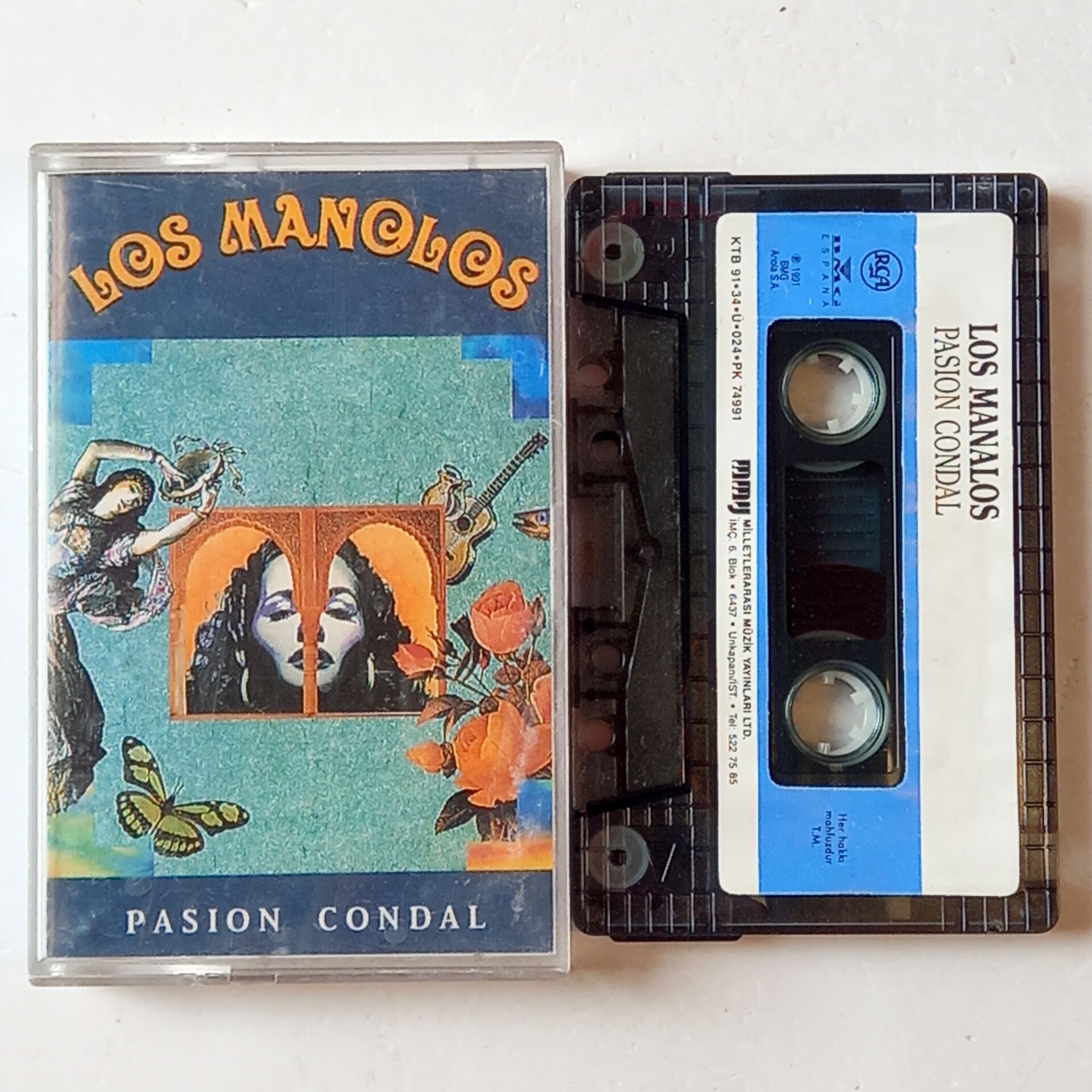 LOS MANOLOS – PASION CONDAL (1991) - KASET 2.EL
