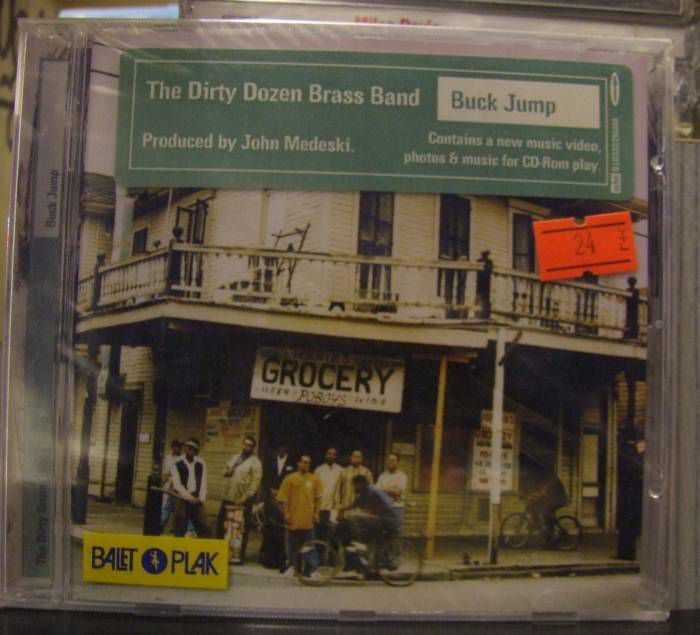 DIRTY DOZEN BRASS BAND - BUCK JUMP CD SIFIR