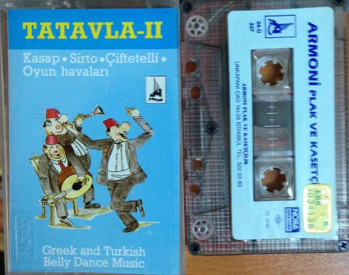 TATAVLA 2 KASAP ÇİFTETELLİ SİRTO- KASET 2.EL
