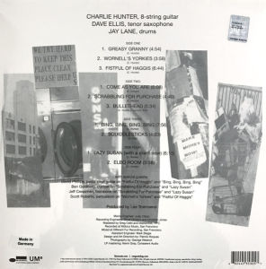 CHARLIE HUNTER TRIO - BING BING BING (1995) - 2LP BLUE NOTE 180GR 2022 EDITION SIFIR PLAK