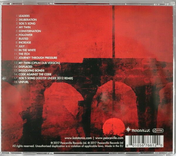 KATATONIA – THE GREAT COLD DISTANCE (2017) - CD SIFIR