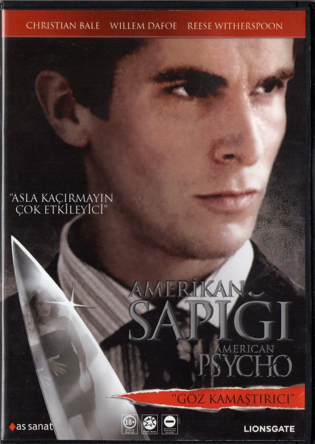 AMERICAN PSYCHO - AMERİKAN SAPIĞI - CHRISTIAN BALE - DVD 2.EL