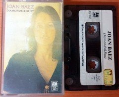 JOAN BAEZ - DIAMONDS & RUST (1989) TOPKAPI CASSETTE MADE IN TURKEY ''USED'' PAPER LABEL