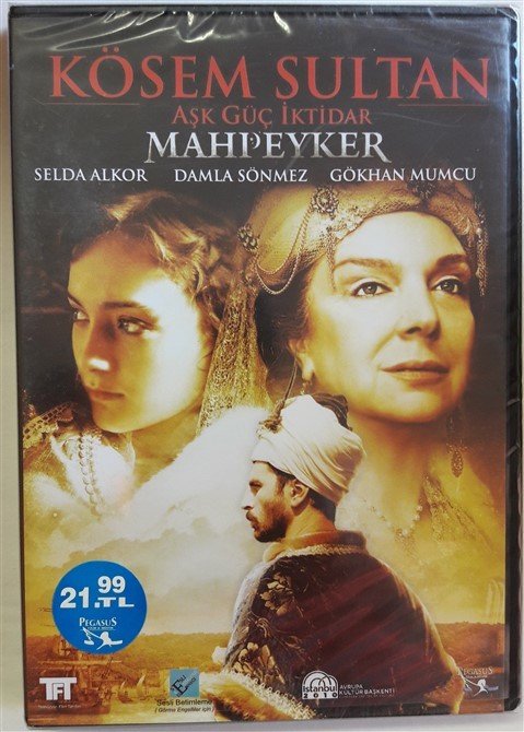 KÖSEM SULTAN - SELDA ALKOR - DAMLA SÖNMEZ - TARKAN ÖZEL - DVD SIFIR