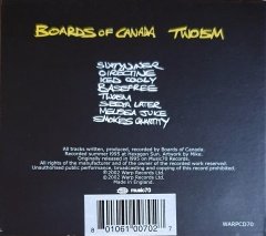 BOARDS OF CANADA - TWOISM (2002) - CD WARP RECORDS 2.EL