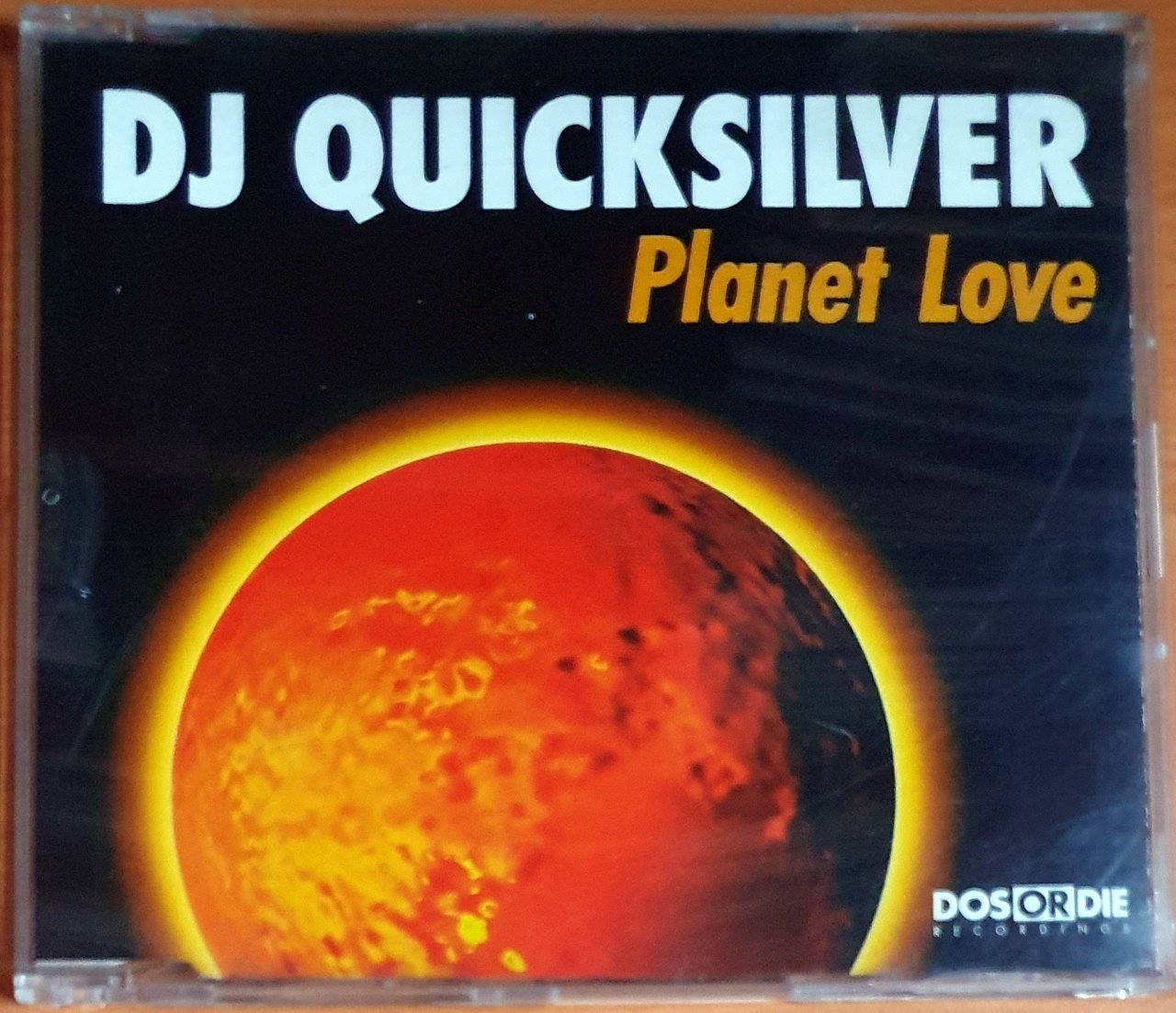 DJ QUICKSILVER - PLANET LOVE (1997) - CD SINGLE 2.EL