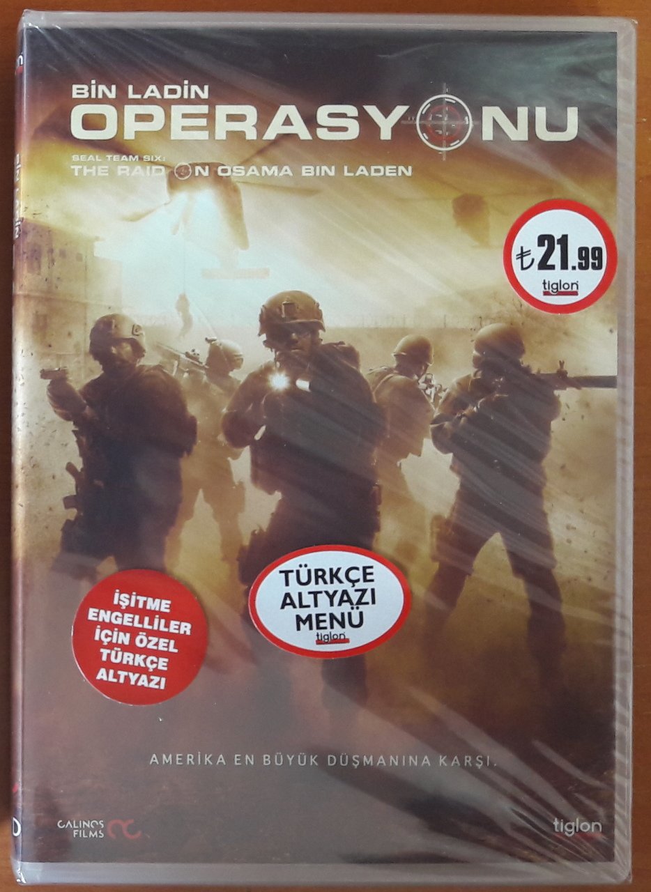 BİN LADİN OPERASYONU - SEAL TEAM SIX: The RAID ON OSAMA BIN LADEN - DVD SIFIR