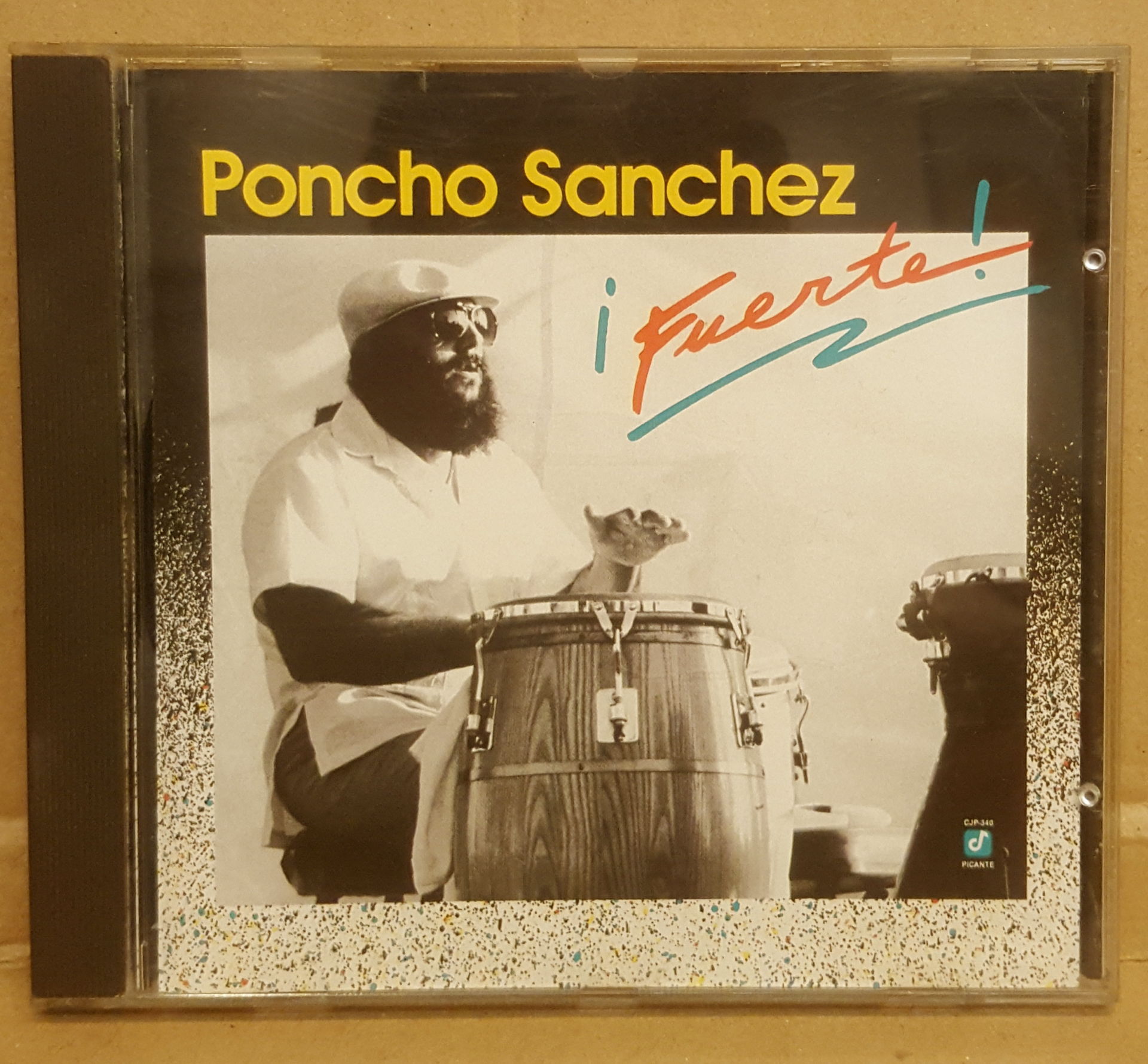 PONCHO SANCHEZ - FUERTE (1988) - CD CONCORDE JAZZ MADE IN WEST GERMANY LATIN JAZZ 2.EL