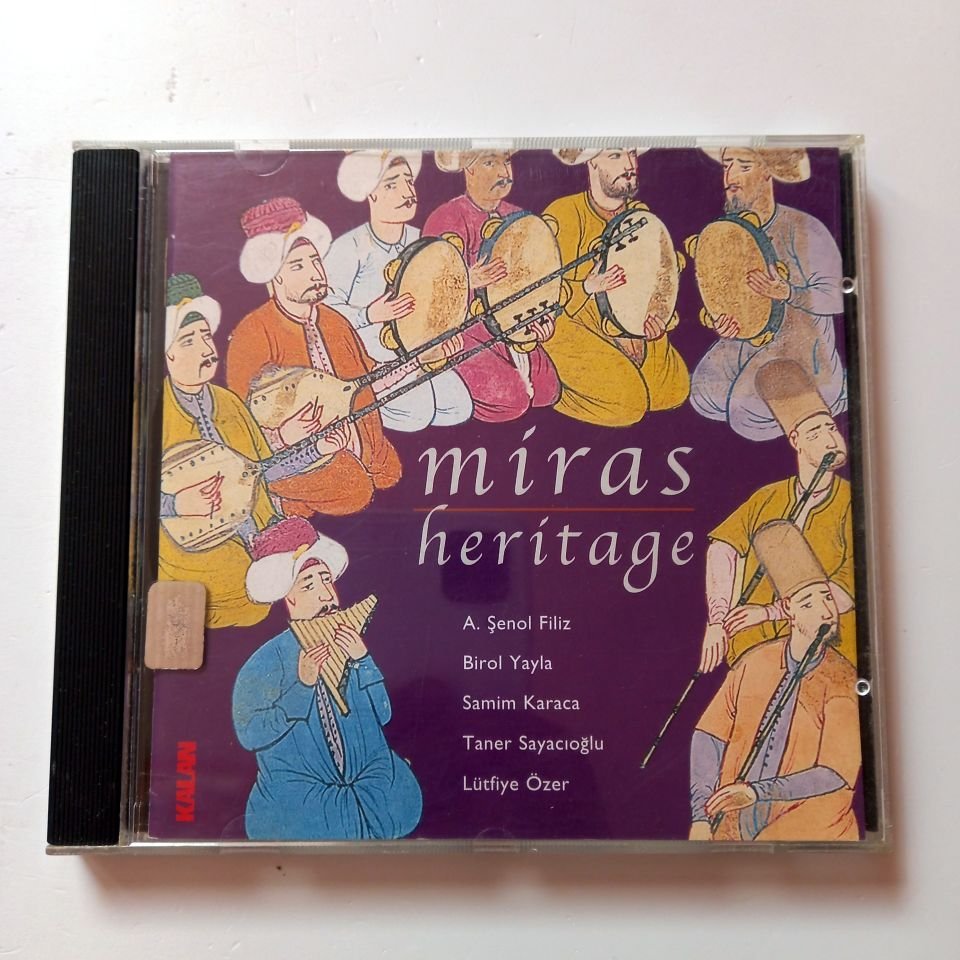 A. ŞENOL FİLİZ, BİROL YAYLA, SAMİM KARACA, TANER SAYACIOĞLU, LÜTFİYE ÖZER – MİRAS / HERIGATE (2000) - CD 2.EL