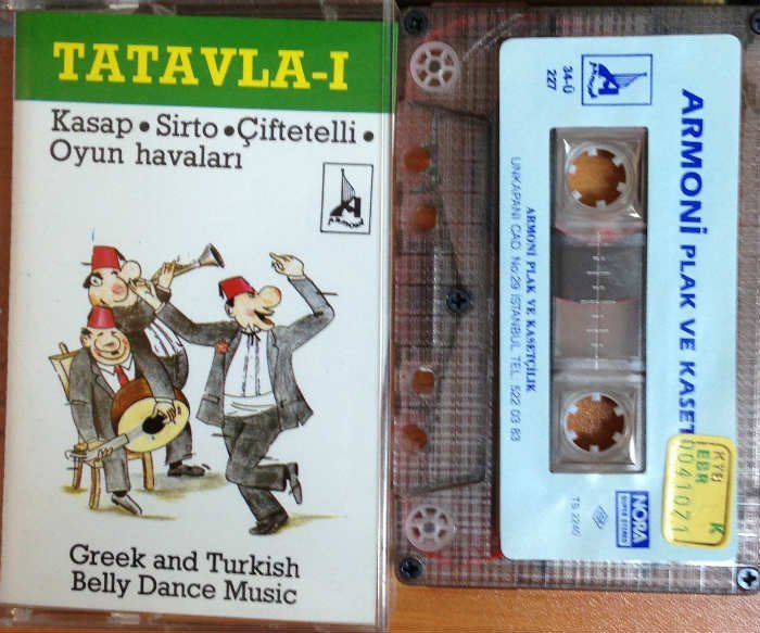 TATAVLA 1 KASAP ÇİFTETELLİ SİRTO- KASET 2.EL