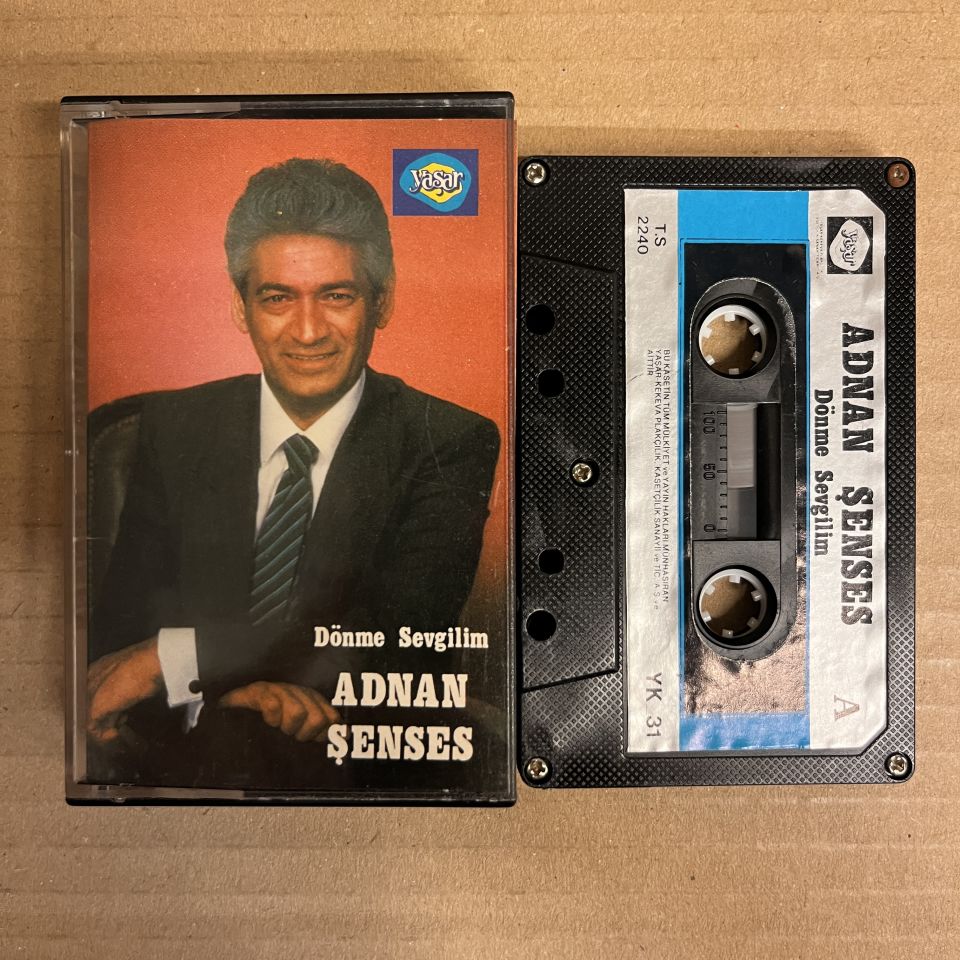 ADNAN ŞENSES - DÖNME SEVGİLİM (1985) - KASET 2.EL