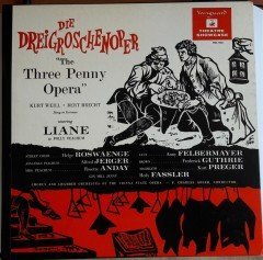 DIE DREIGROSCHENOPER (THREE PENNY OPERA) KURT WEILL & BERTHOLD BRECHT - 2.EL PLAK