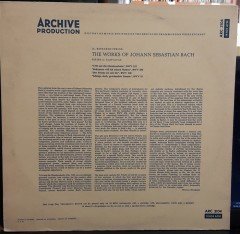 BACH: 4 CANTATAS ''TRITT AUF DIE GLAUBENSBAHN...'' - 2.EL PLAK ARCHIVE PRODUCTION