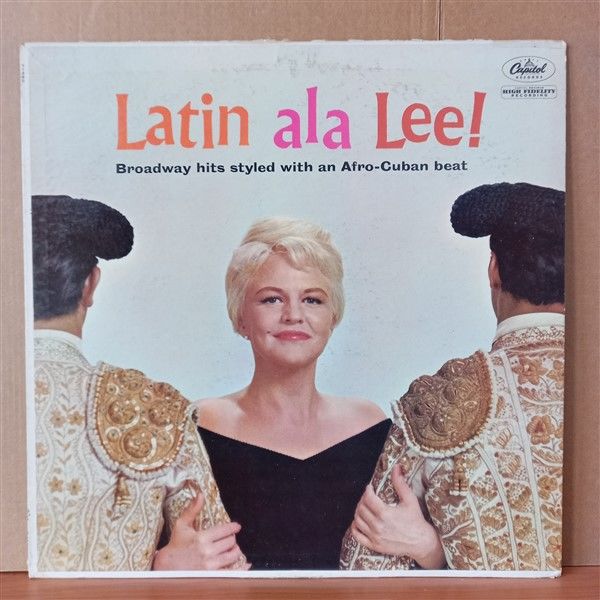 PEGGY LEE – LATIN ALA LEE! (1960) - LP 2.EL PLAK