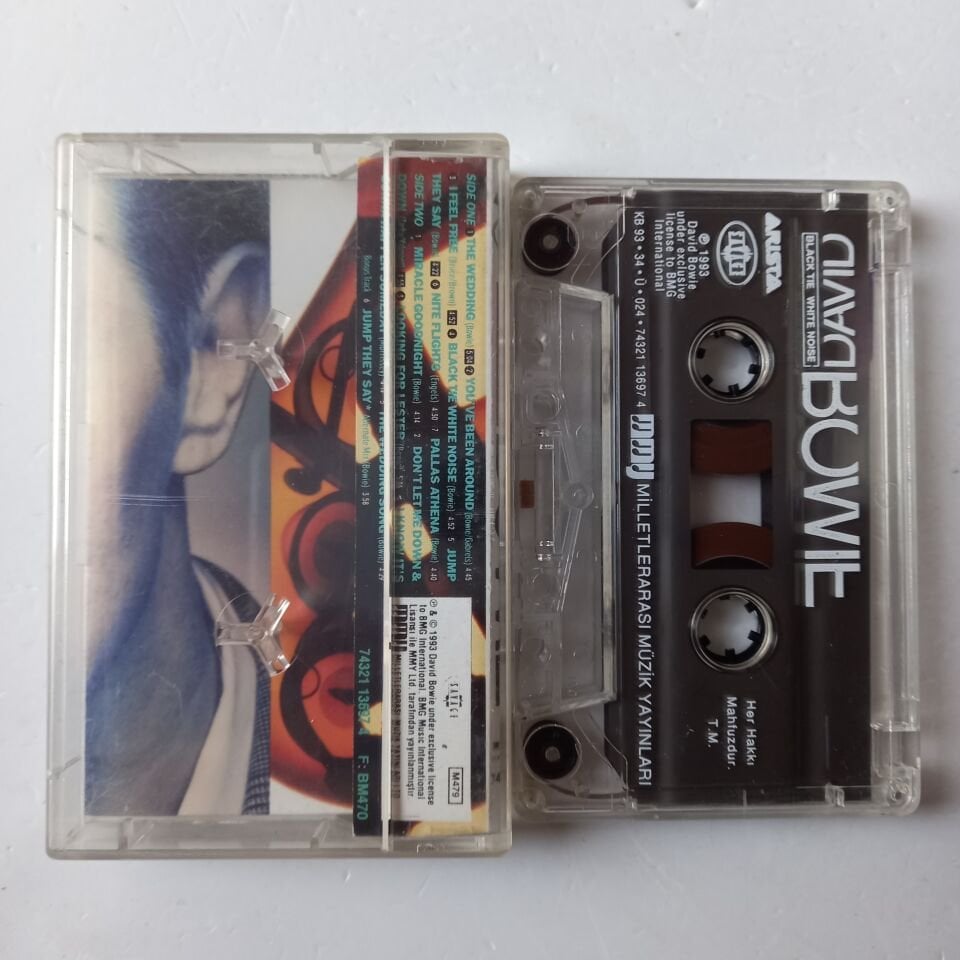 DAVID BOWIE – BLACK TIE WHITE NOISE (1993) -  AMBALAJINDA SIFIR KASET