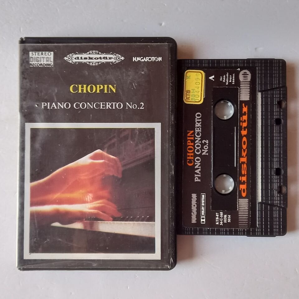 FREDERIC FRANÇOIS CHOPIN - PIANO CONCERTO NO.2 (1987) - KASET 2.EL