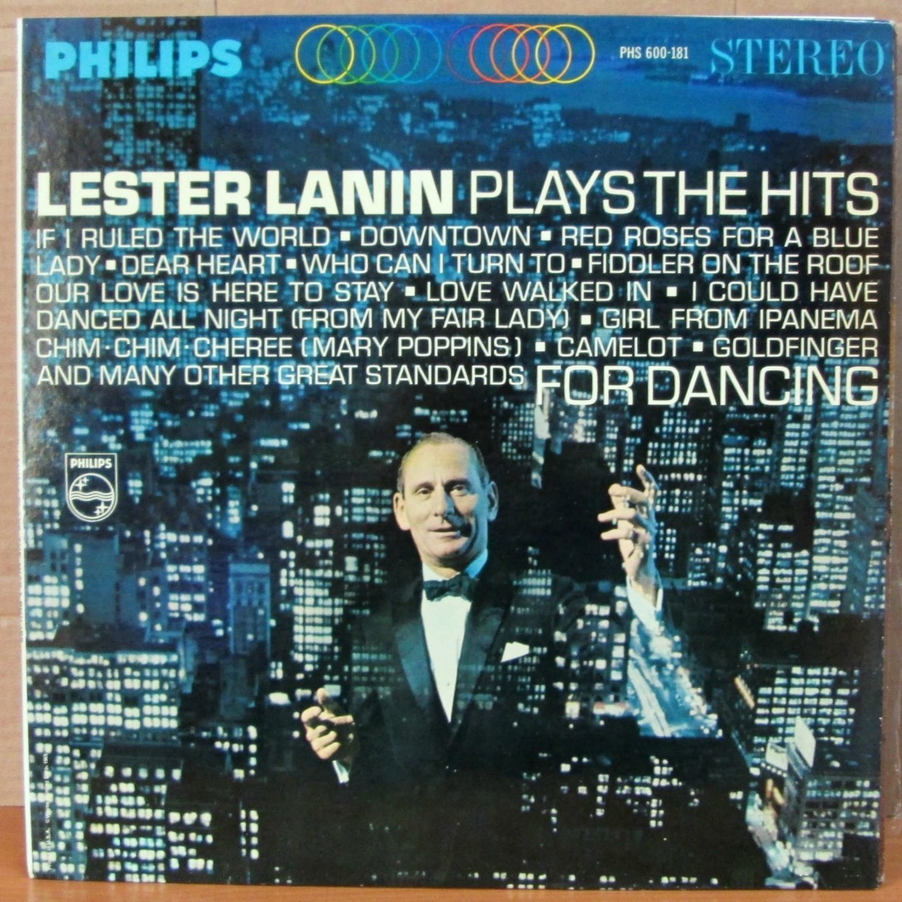 LESTER LANIN PLAYS THE HITS FOR DANCING LP 2.EL
