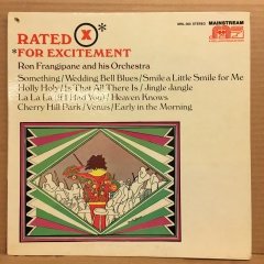 RON FRANGIPANE AND HIS ORCHESTRA - RATED X FOR EXCITEMENT 1970 2.EL PLAK