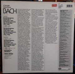 BACH: BRANDENBURG CONCERTOS 1-3 & 4-6, BATH FESTIVAL ORCHESTRA, YEHUDI MENUHIN - 2.EL 2PLAK TAKIM