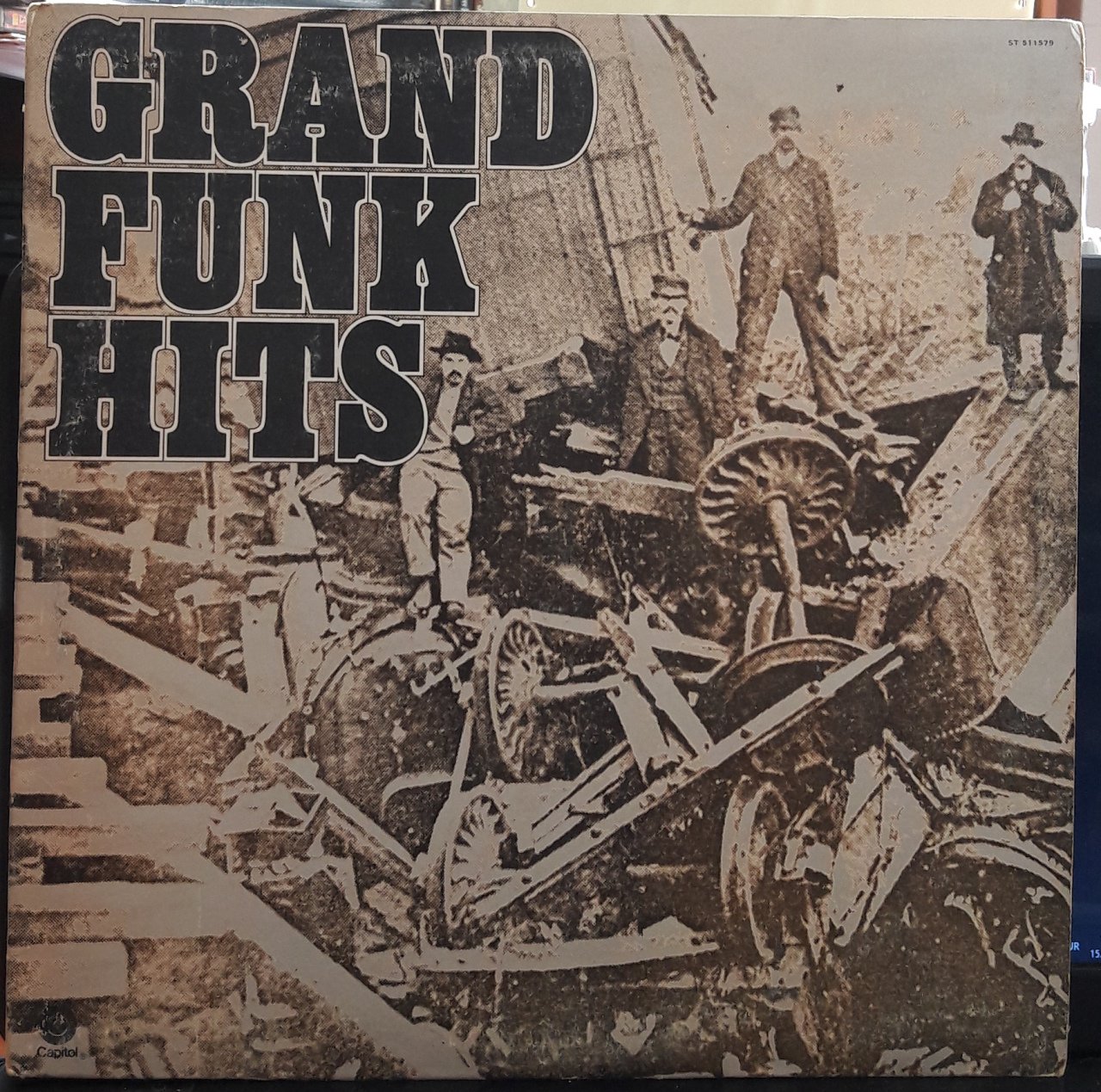 GRAND FUNK RAILROAD - HITS (1976) - PLAK 2.EL