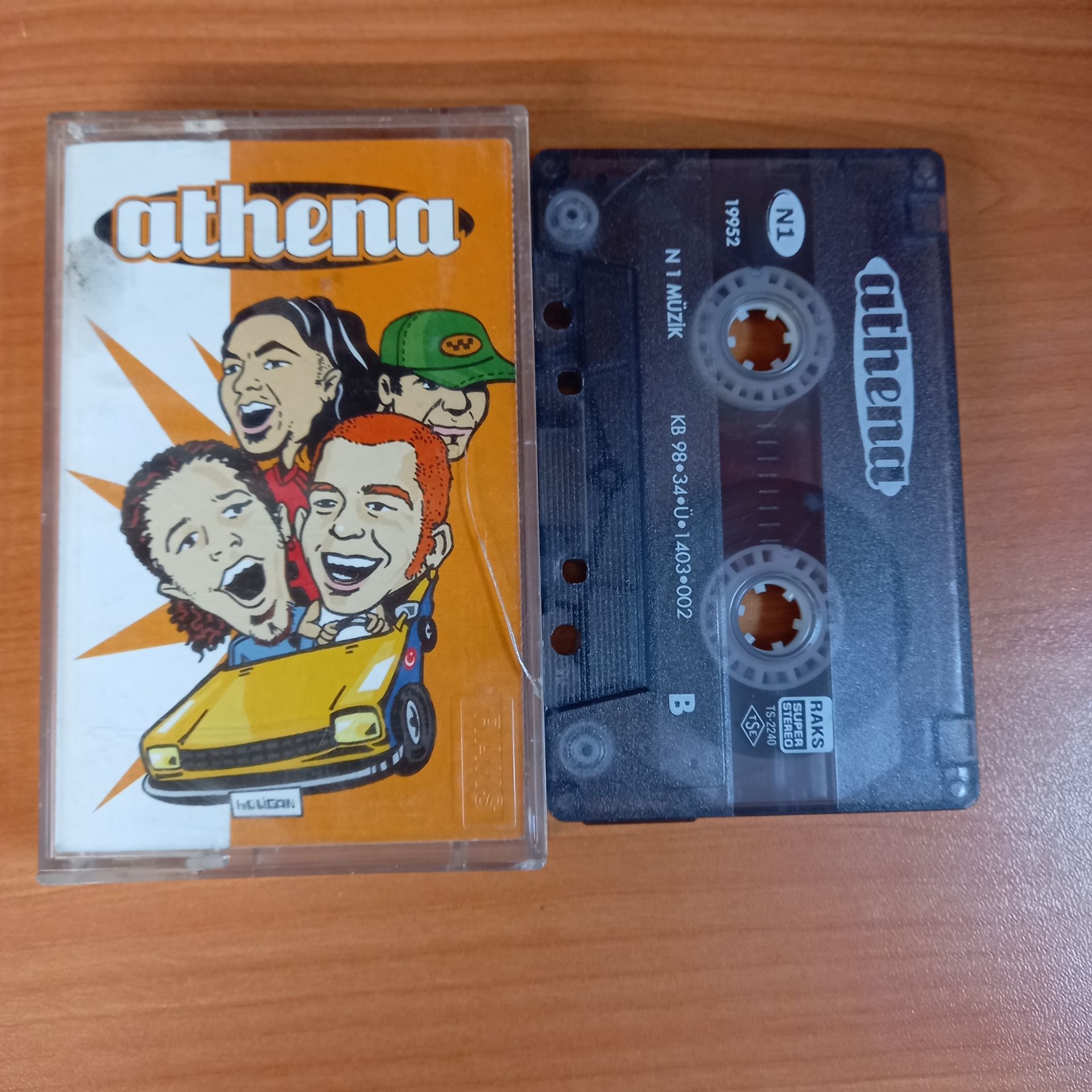 ATHENA - ATHENA / HOLİGAN (1998) - KASET 2.EL