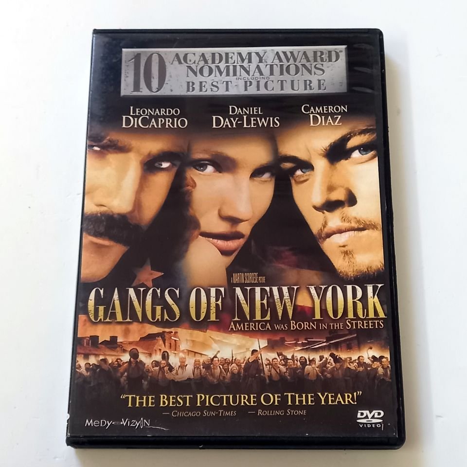 GANGS OF NEW YORK - LEONARDO DICAPRIO, DANIEL DAY-LEWIS - DVD 2.EL