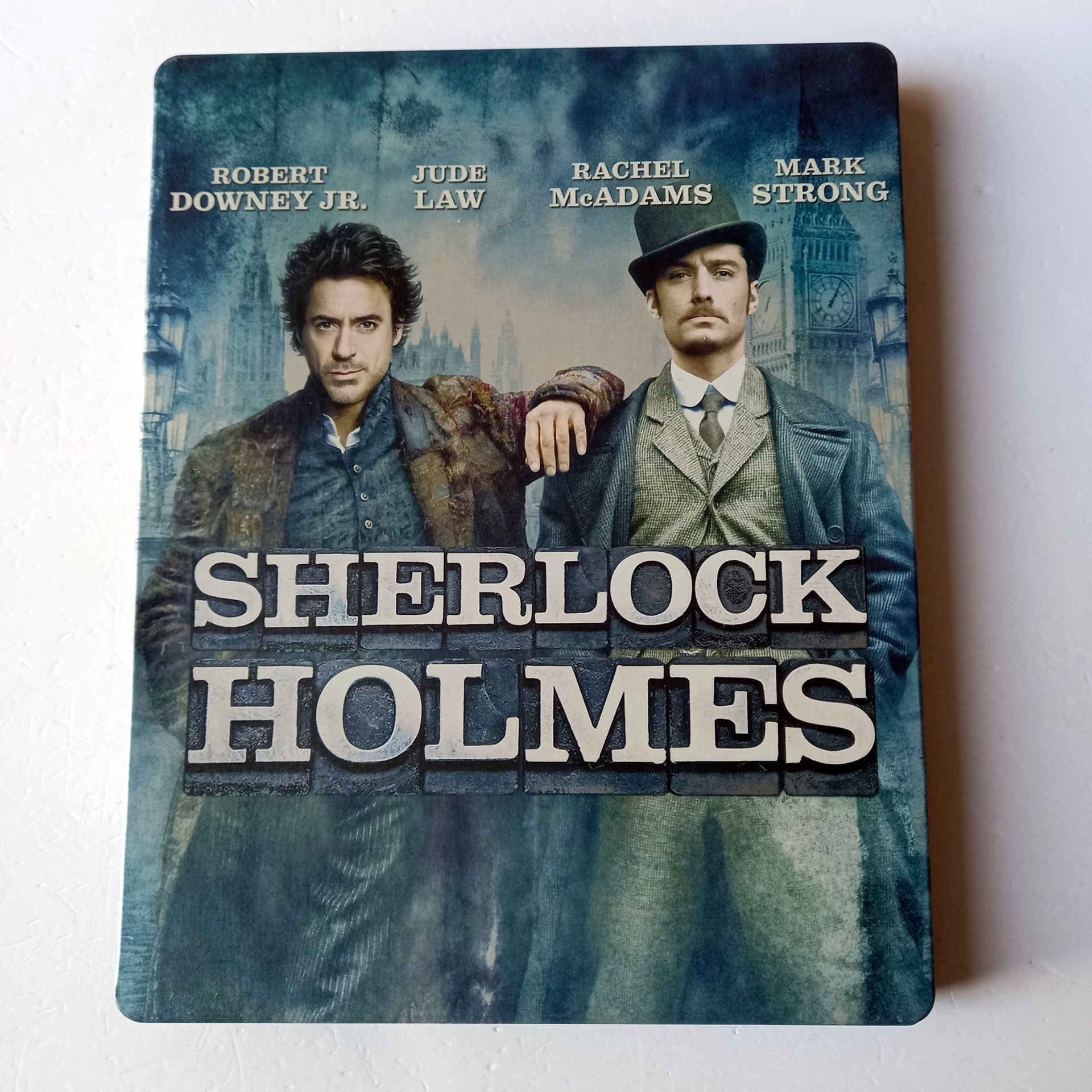 SHERLOCK HOLMES - ROBERT DOWNEY JR., JUDE LAW - YÖN.: GUY RITCHIE - BLU-RAY STEELBOOK METAL KUTU 2.EL TÜRKÇE ALTYAZI YOKTUR