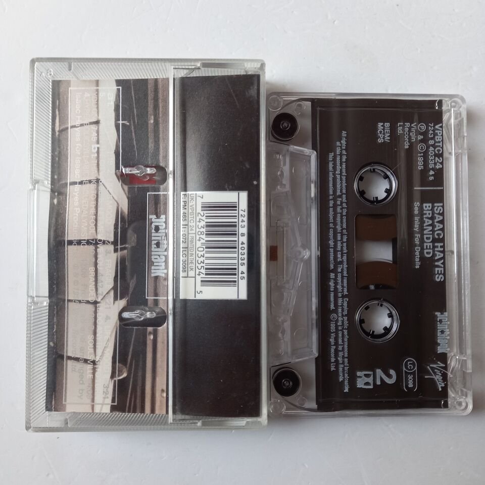 ISAAC HAYES – BRANDED (1995) - KASET 2.EL