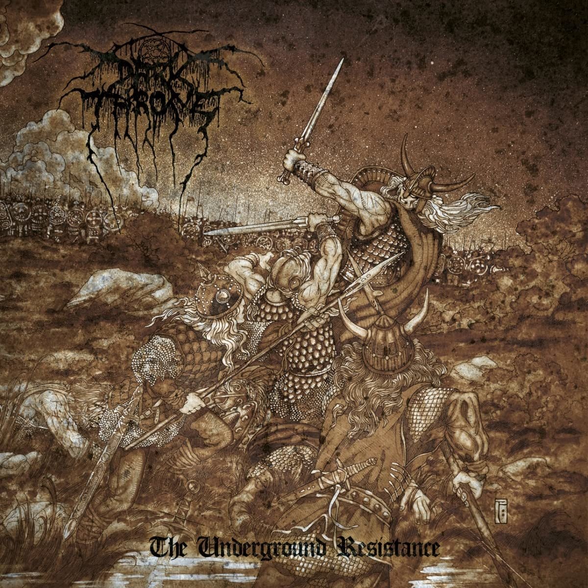 DARKTHRONE - THE UNDERGROUND RESISTANCE (2013) - LP 2022 EDITION SIFIR PLAK