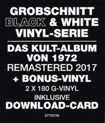 GROBSCHNITT - GROBSCHNITT (1972) - PLAK SIFIR