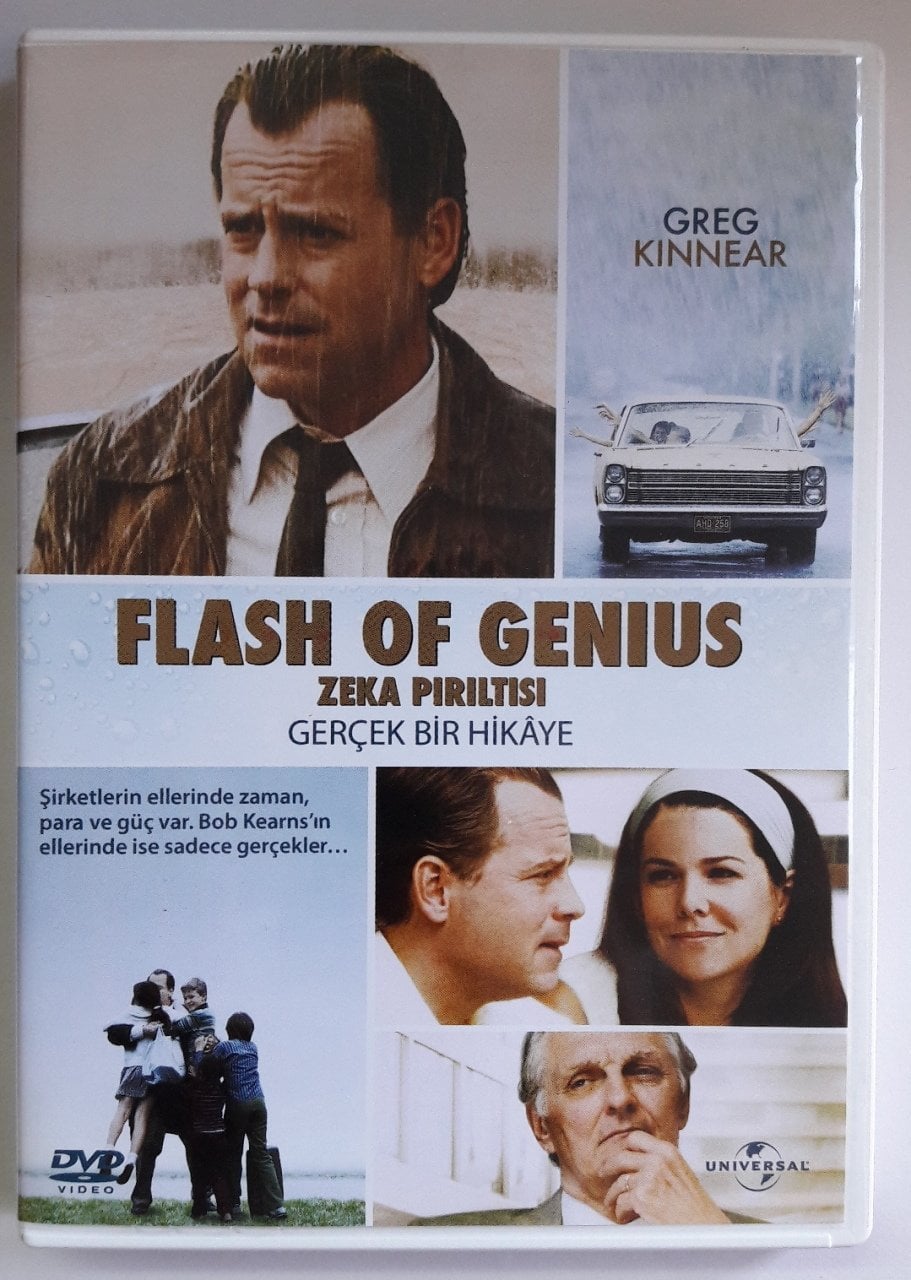 FLASH OF GENIUS - ZEKA PIRILTISI - GREG KINNEAR - DVD SIFIR