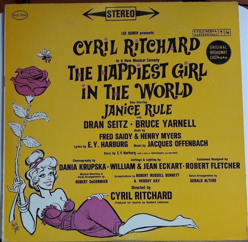 HAPPIEST GIRL IN THE WORLD JANICE RULE - 2.EL PLAK