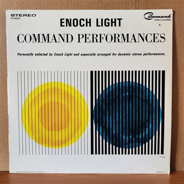 ENOCH LIGHT – COMMAND PERFORMANCES (1964) - LP 2.EL PLAK
