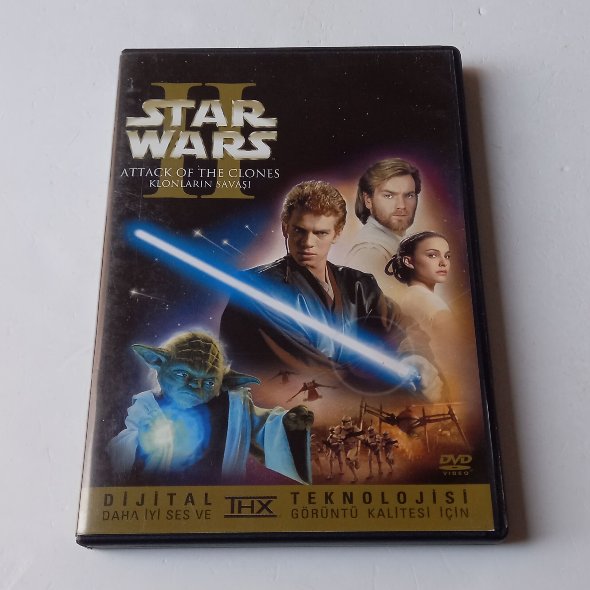 STAR WARS II - ATTACK OF THE CLONES / KLONLARIN SAVAŞI - DVD 2.EL