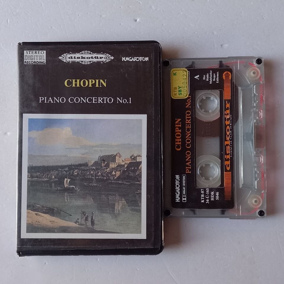 FREDERIC FRANÇOIS CHOPIN - PIANO CONCERTO NO.1 (1987) - KASET 2.EL