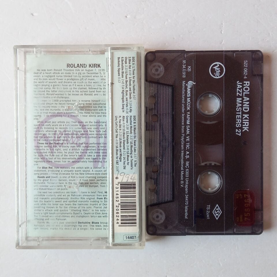 ROLAND KIRK - JAZZ MASTERS 27 (1995) - KASET 2.EL