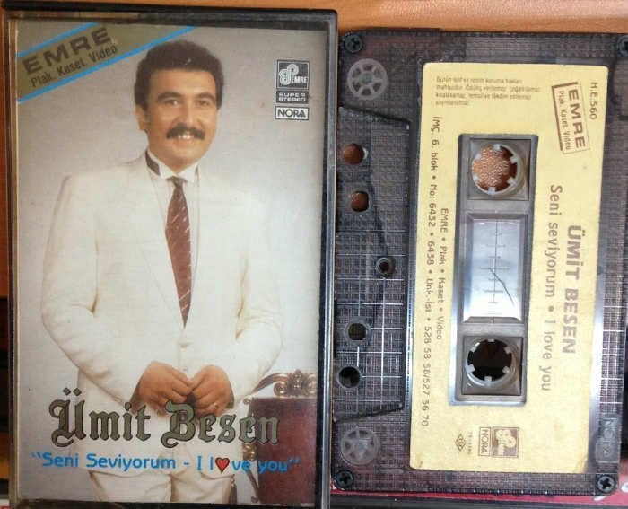 ÜMİT BESEN SENİ SEVİYORUM KASET 2.EL