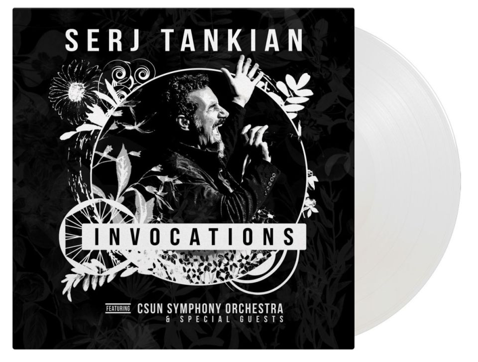 SERJ TANKIAN – INVOCATIONS (2023) - LP NUMBERED LIMITED EDITION WHITE VINYL RENKLİ SIFIR PLAK