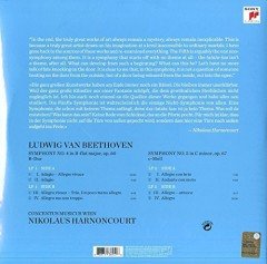 BEETHOVEN: SYMPHONIES 4 & 5, CONCENTUS MUSICUS WIEN, HARNONCOURT - 2LP 180 GRAM SIFIR