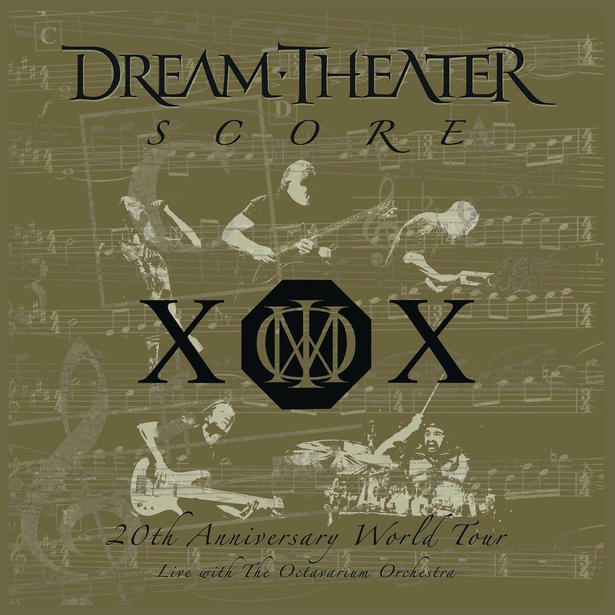 DREAM THEATER - SCORE 20TH ANNIVERSARY WORLD TOUR - 4LP SIFIR PLAK