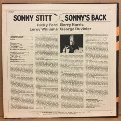 SONNY STITT - SONNY'S BACK 1980 2.EL PLAK
