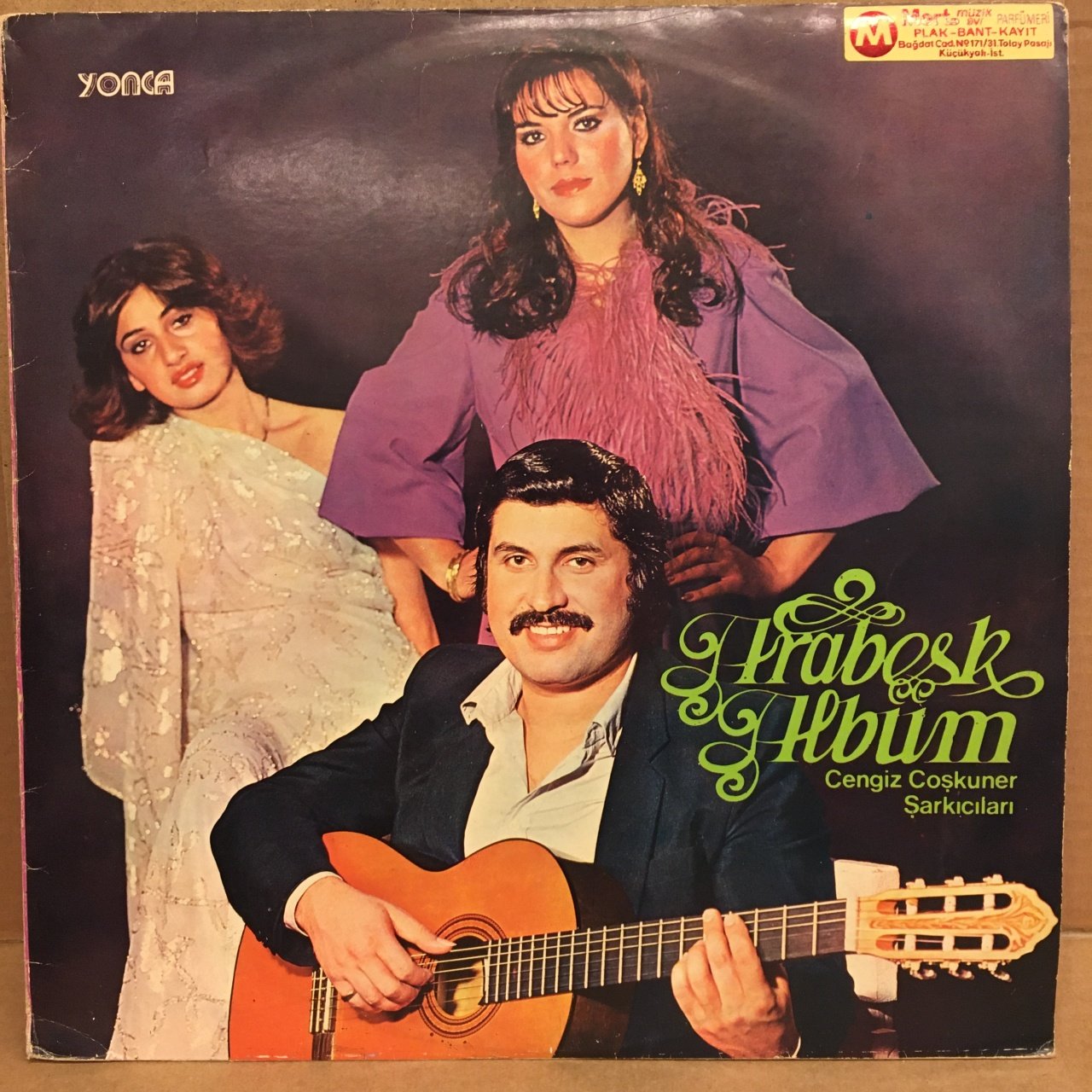CENGİZ COŞKUNER - ARABESK ALBUM 1979 2.EL PLAK